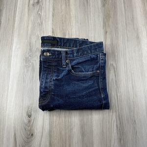 Uniqlo Jeans Men's 31x26 Denim Kaihara Selvedge Slim Straight Middle Rise